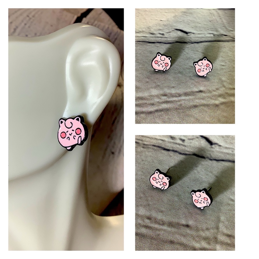 Pokeman Stud Earrings